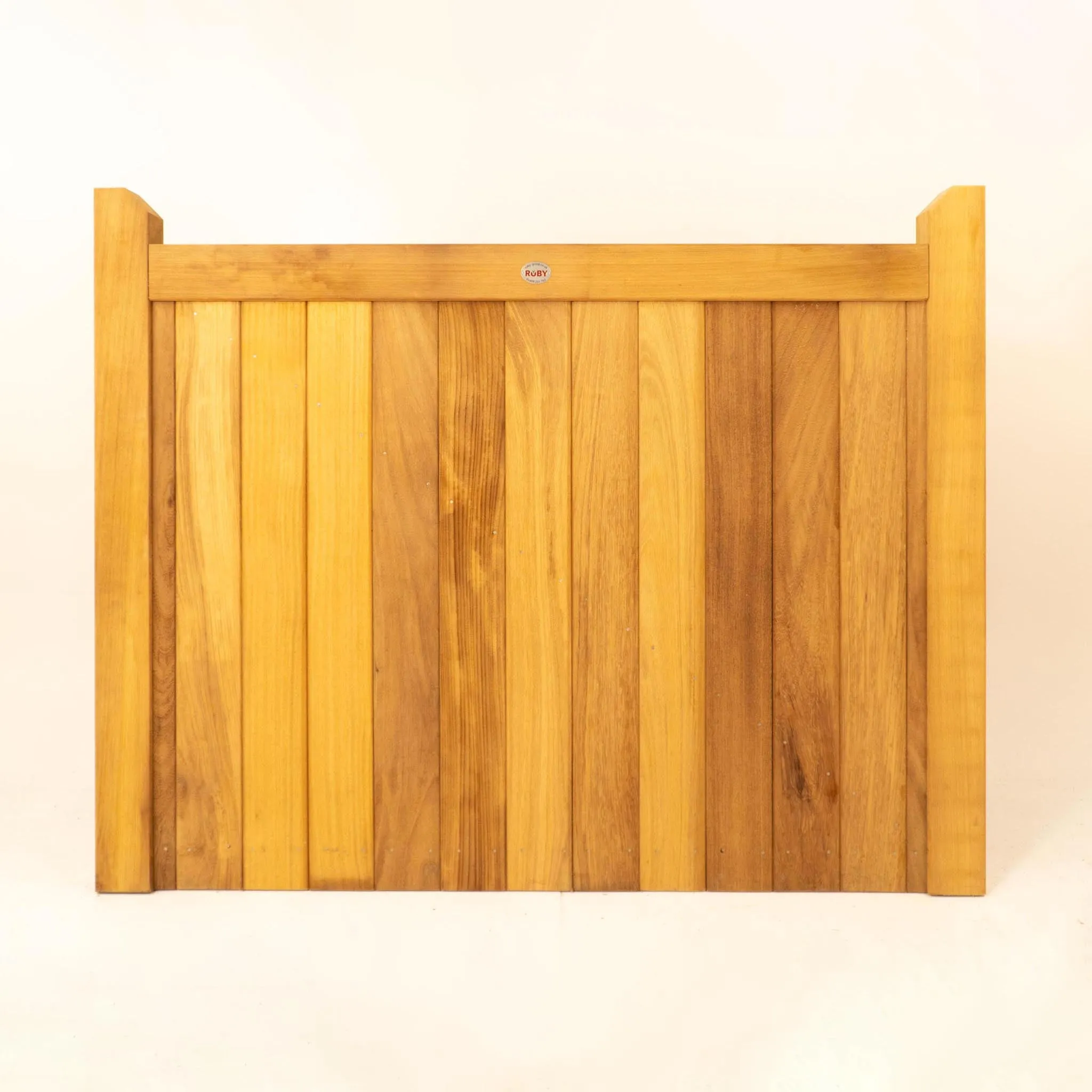Iroko Highampton Mortise & Tenon Single Entrance Gate
