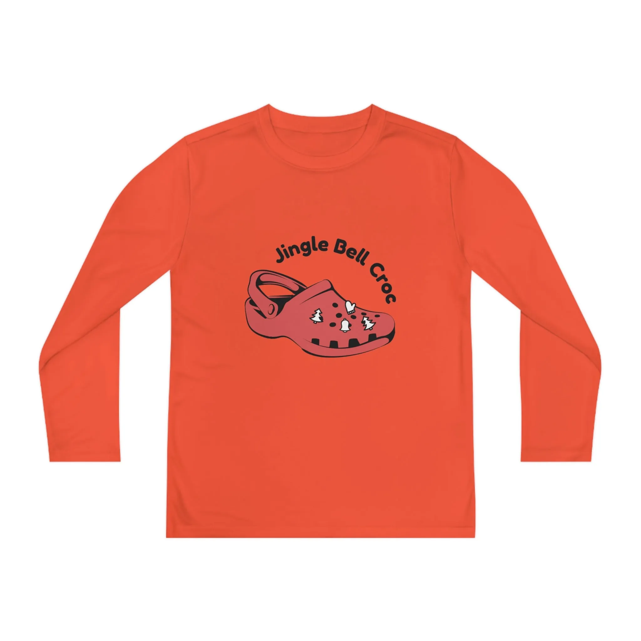 Jingle Bell Crocks-Youth Long Sleeve Competitor Tee
