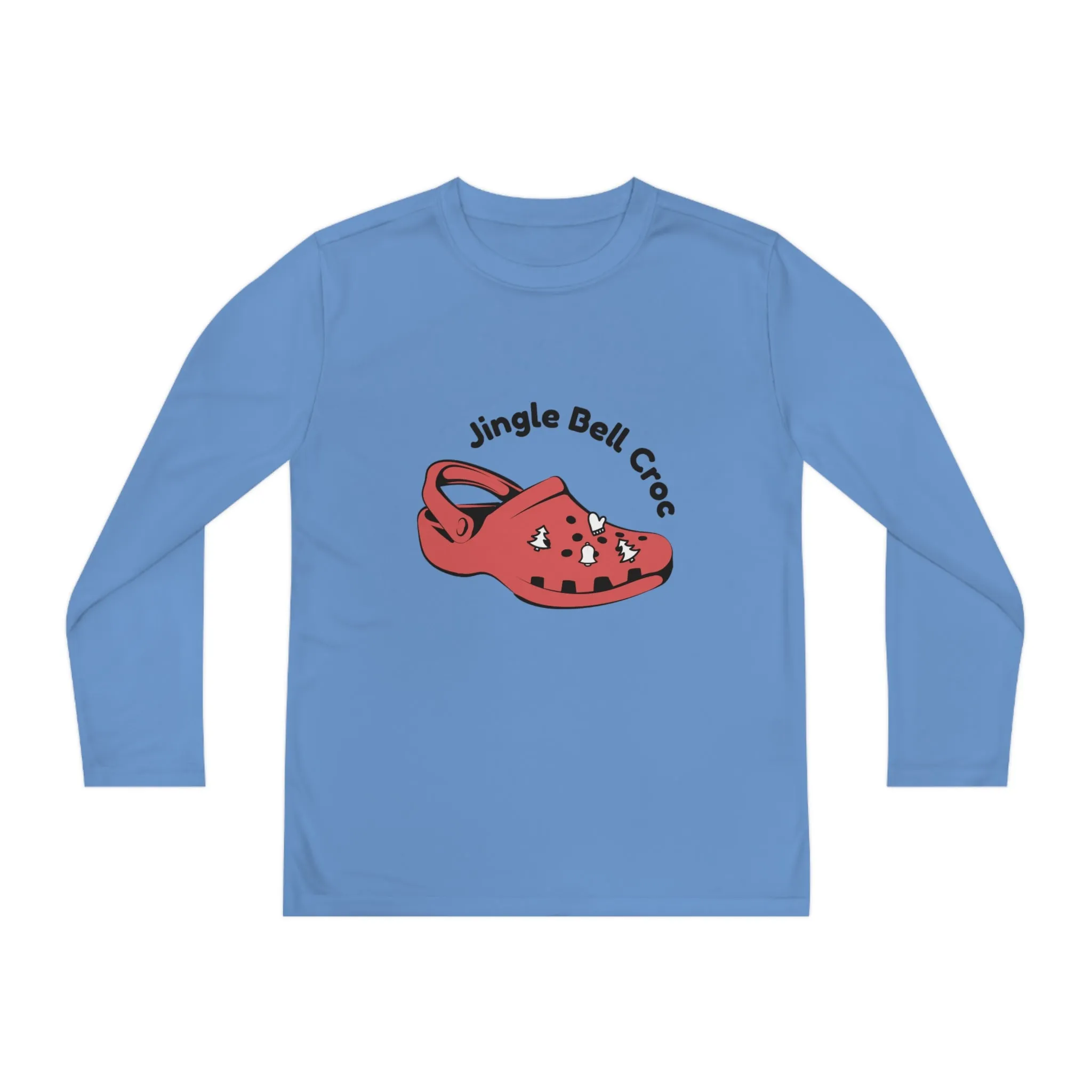 Jingle Bell Crocks-Youth Long Sleeve Competitor Tee