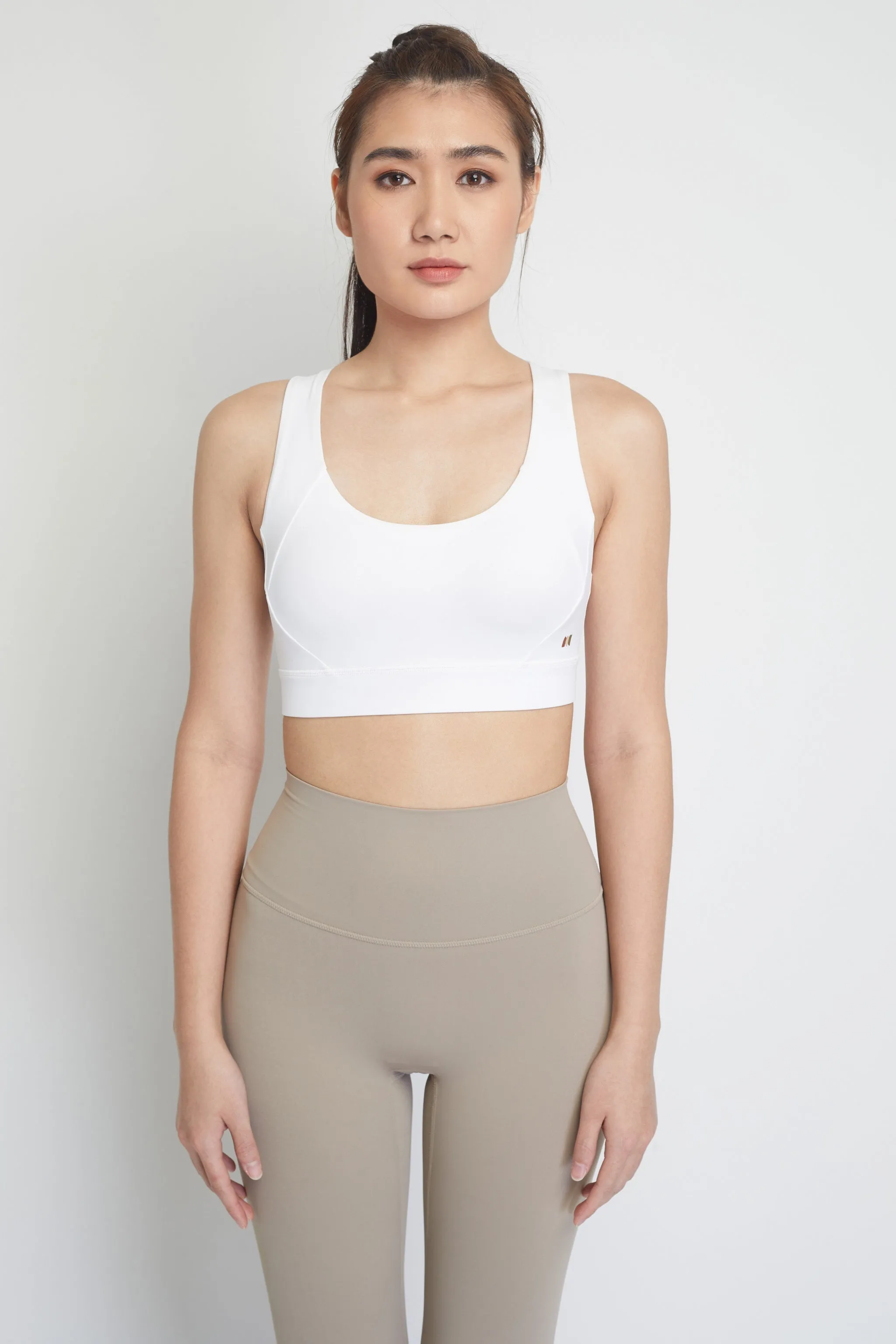 Julia Women Sports Bra (White)