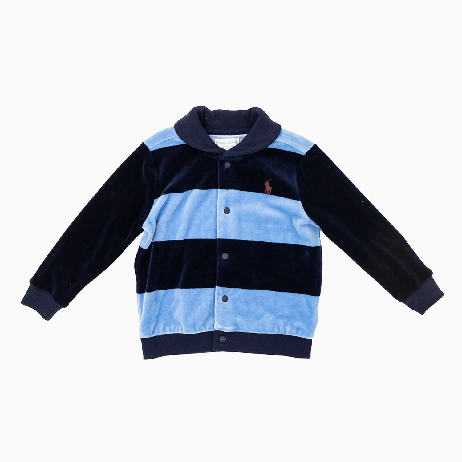 Kid's Velcour Stripe 2 Piece Set Outfit