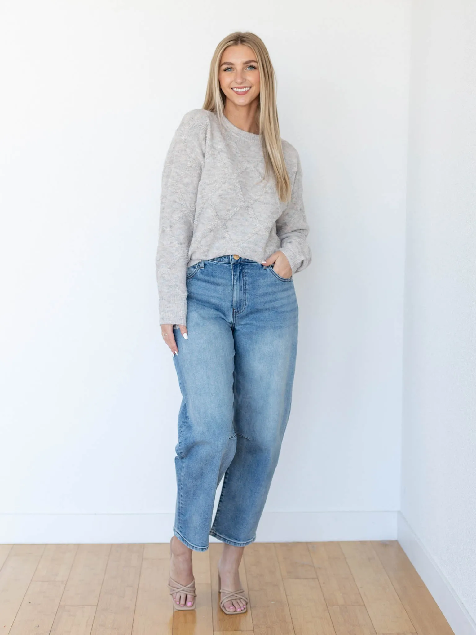 KUT Decency Ashley High Rise Barrel