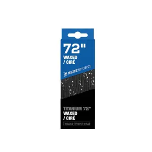 Lacets de patins cirés - BLUE SPORT - LACET TITANIUM