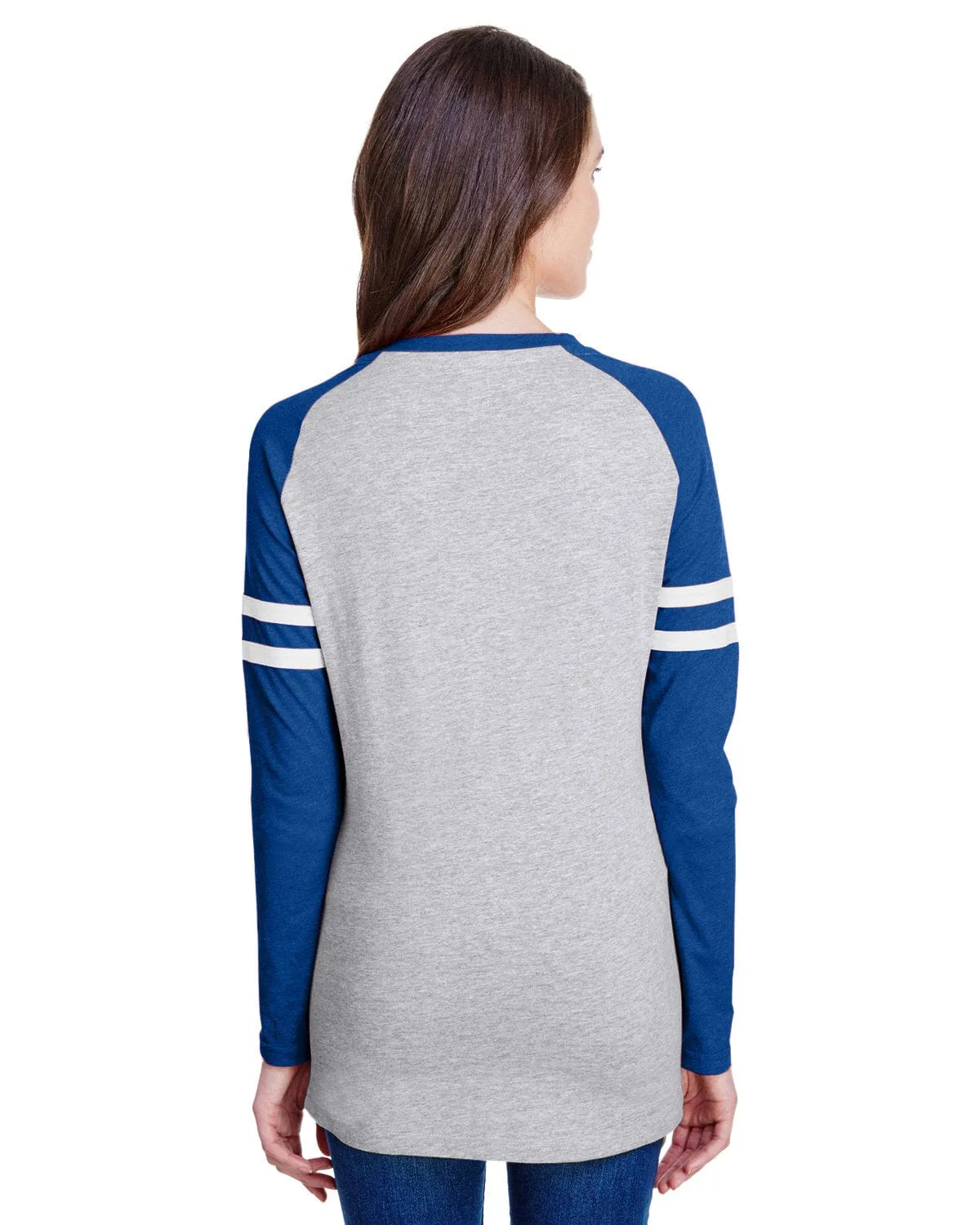 LAT Ladies Gameday Mash-Up Long Sleeve T-Shirt