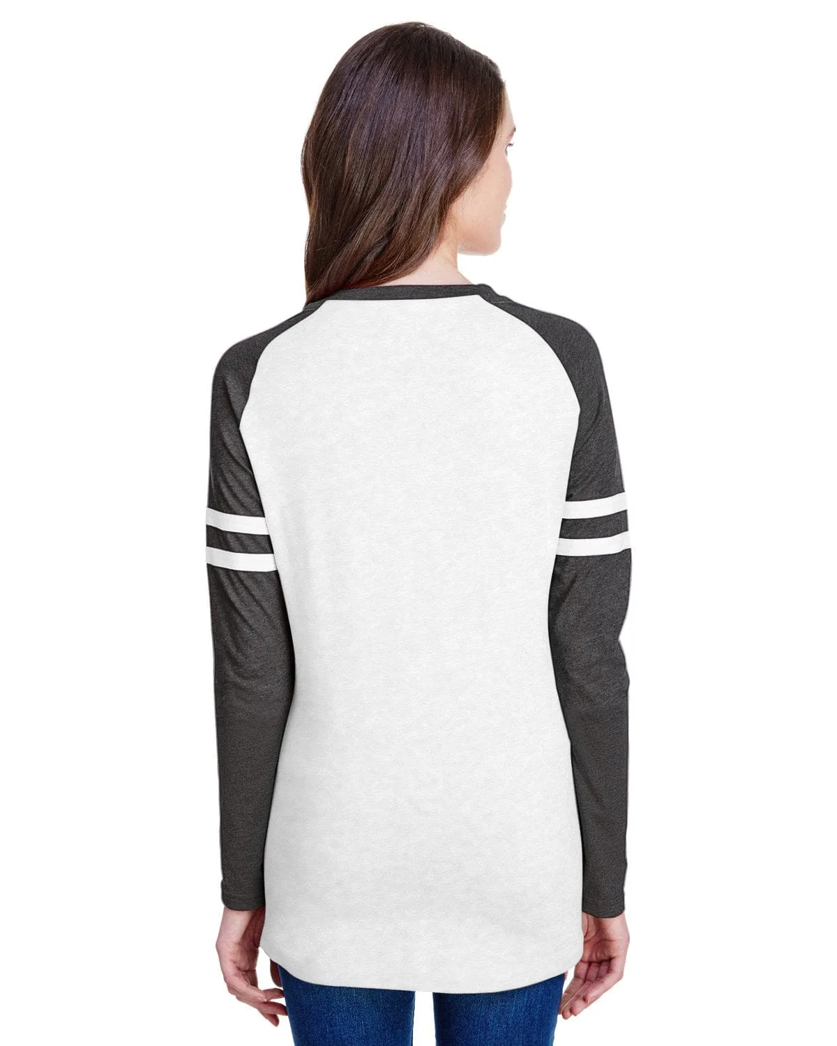 LAT Ladies Gameday Mash-Up Long Sleeve T-Shirt
