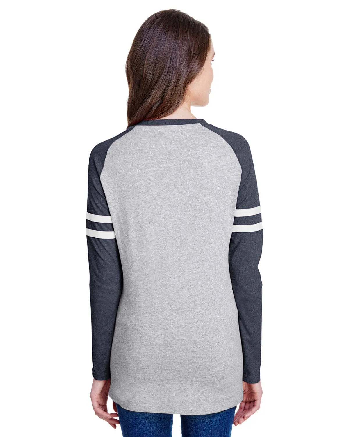 LAT Ladies Gameday Mash-Up Long Sleeve T-Shirt