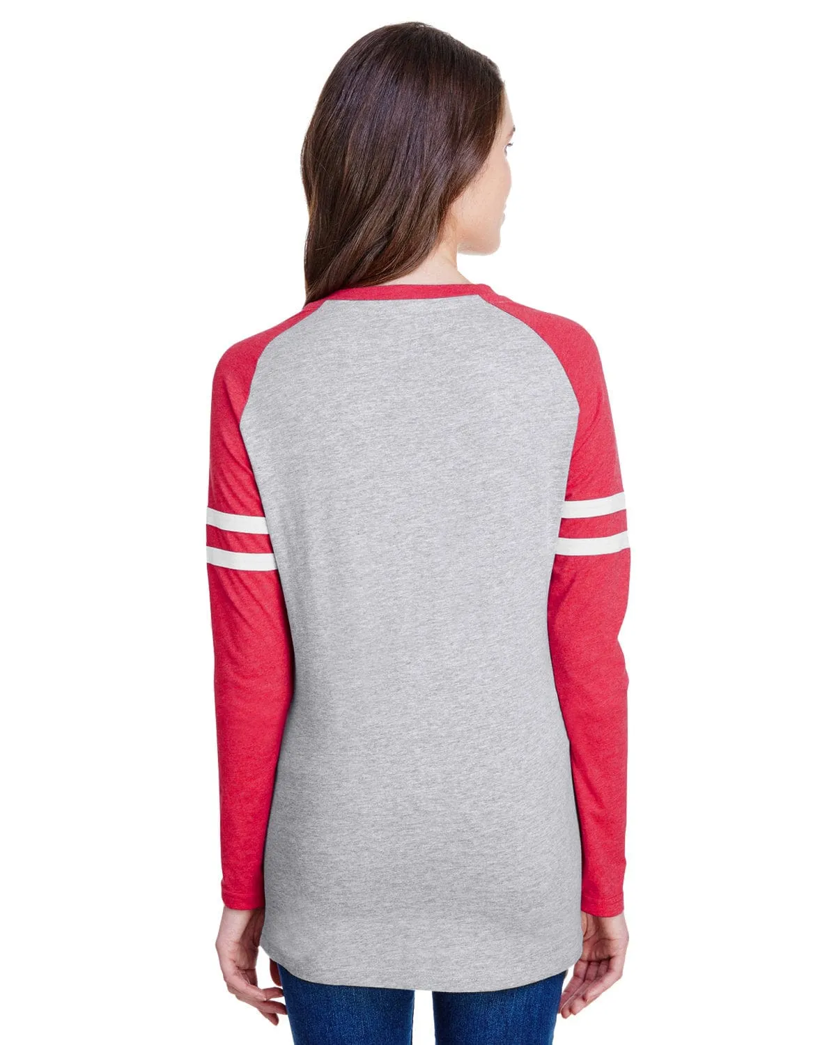 LAT Ladies Gameday Mash-Up Long Sleeve T-Shirt