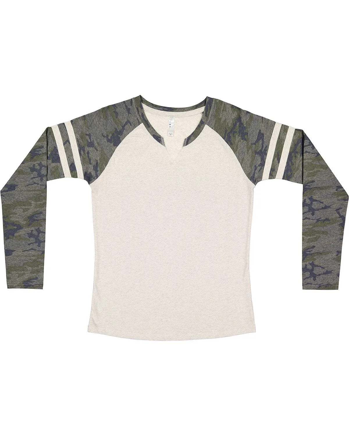 LAT Ladies Gameday Mash-Up Long Sleeve T-Shirt