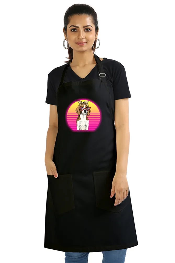 Lil Miss Beagle Apron (7 Colours)