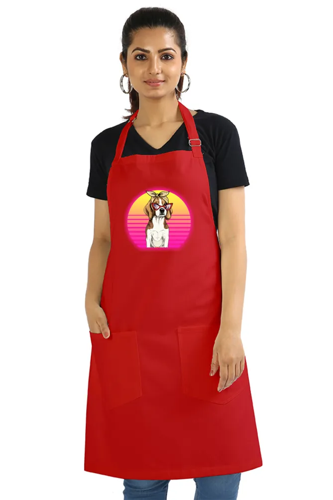 Lil Miss Beagle Apron (7 Colours)