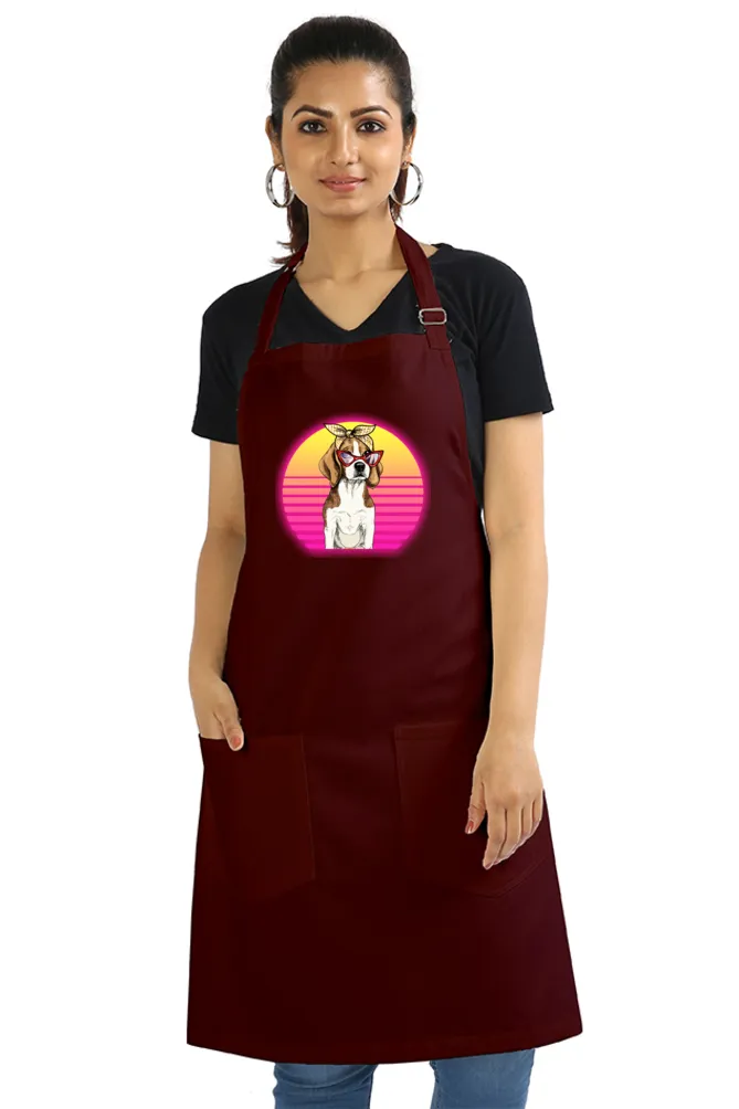 Lil Miss Beagle Apron (7 Colours)
