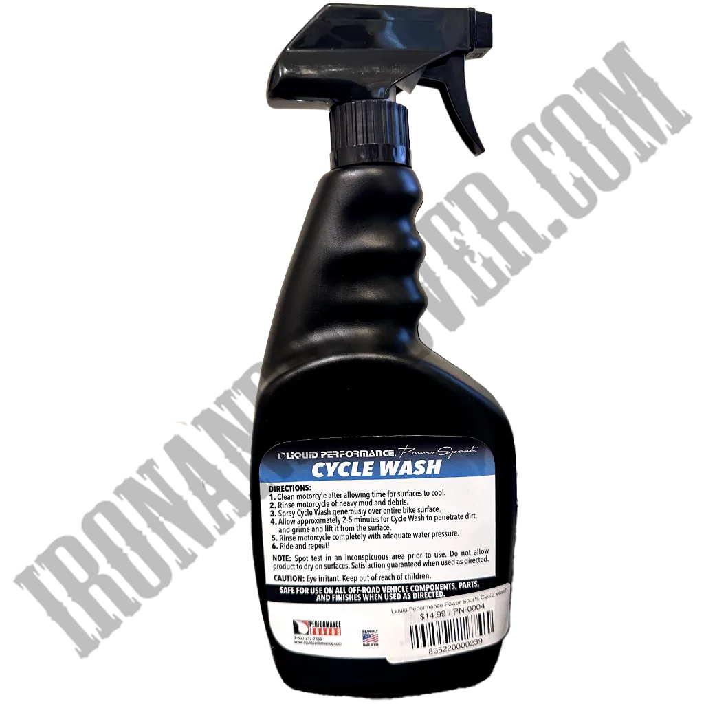 Liquid Performance Power Sports Cycle Wash