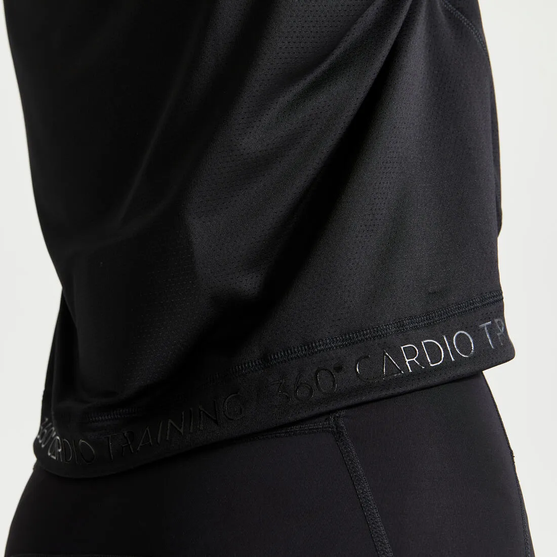 Loose Cropped Fitness T-Shirt