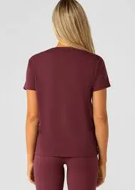 Lorna Jane Lotus T-Shirt - Mulberry