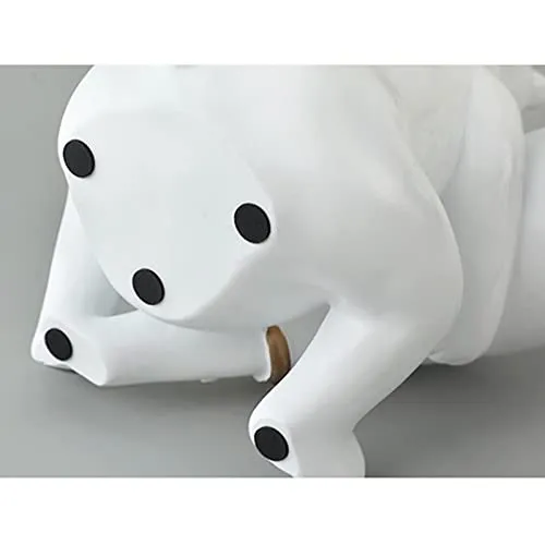 LOSA Modern Polar Bear Vase Ornament Desktop Wedding Gift Centerpiece Pot White