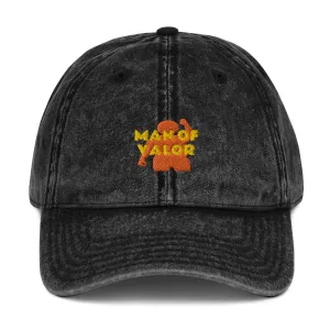 Man of Valor Vintage Cotton Twill Cap