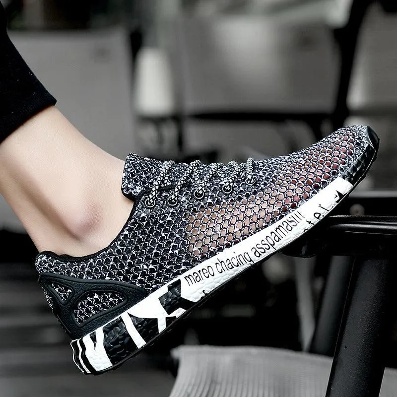 Men's Sports And Leisure Breathable Mesh Shoes