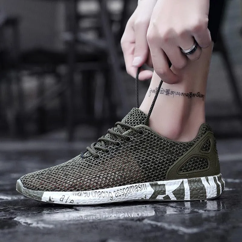 Men's Sports And Leisure Breathable Mesh Shoes