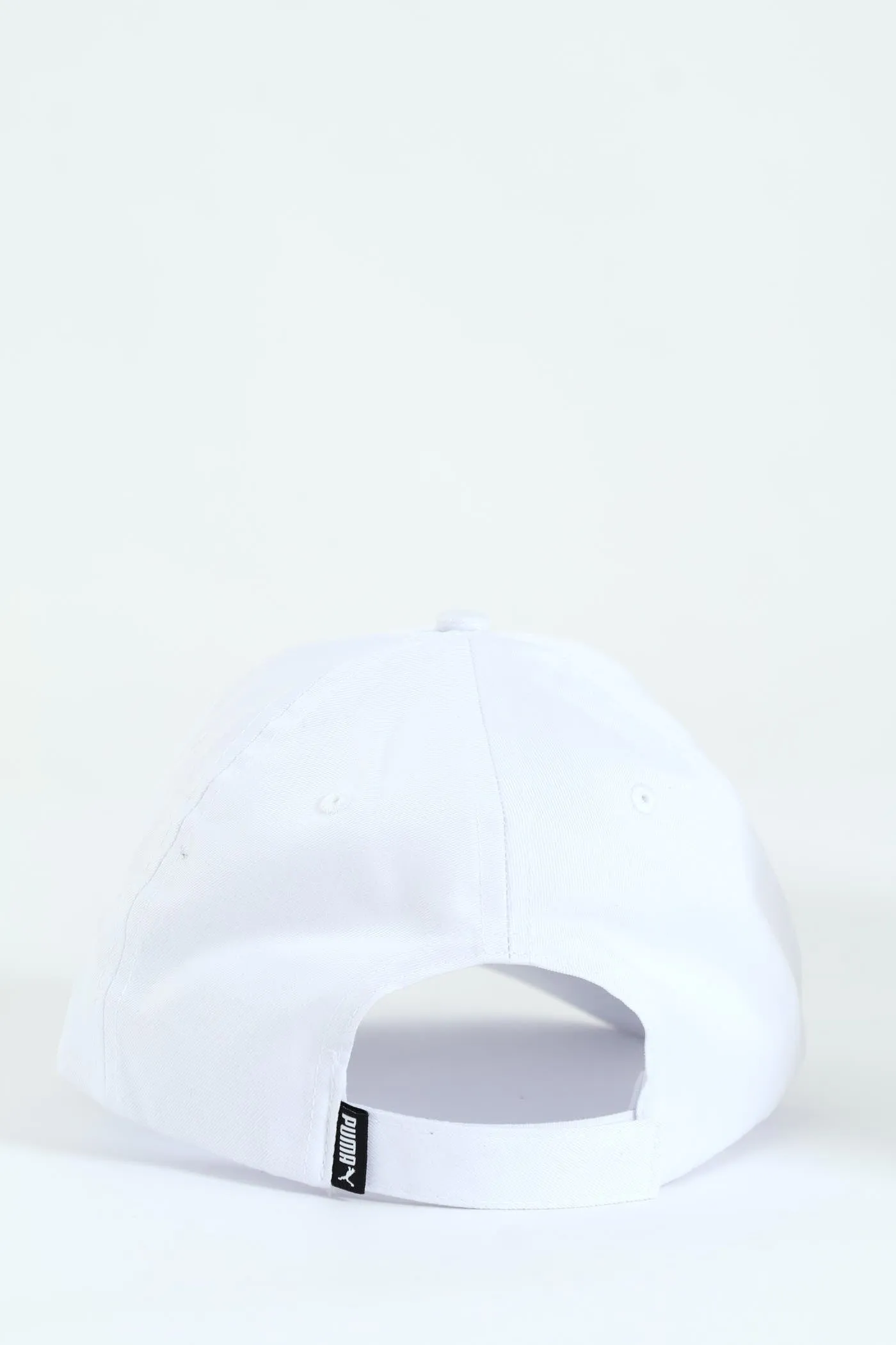 Metal Cat Basseball Cap - White