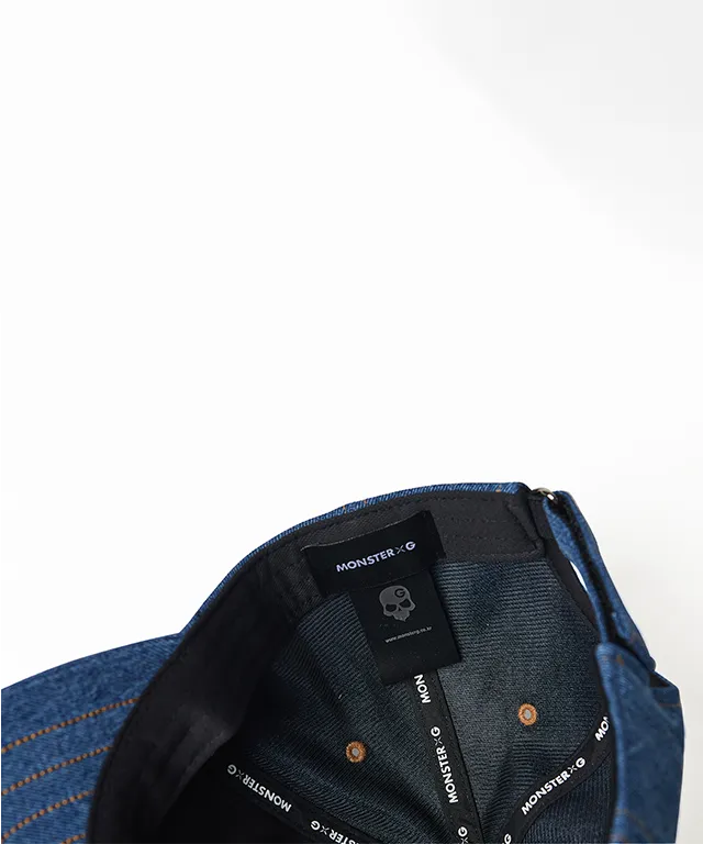 Monster G Denim Ball Cap