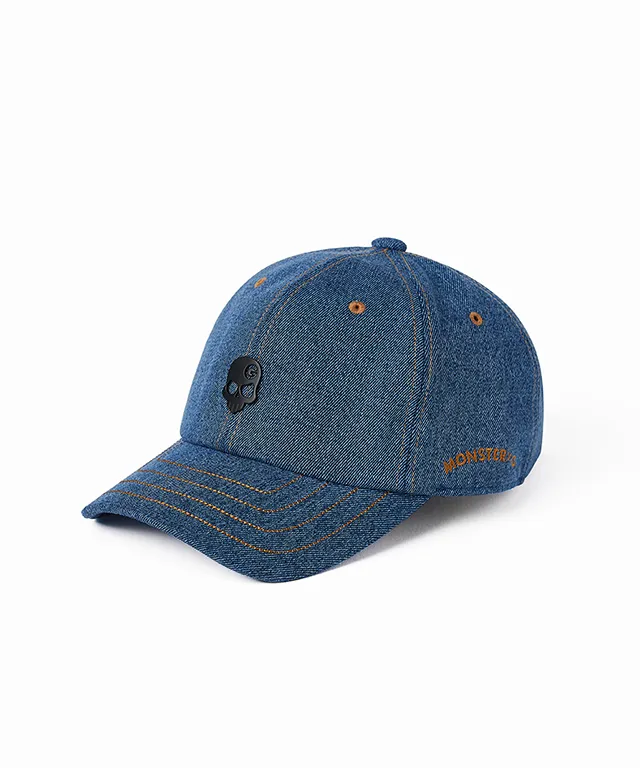 Monster G Denim Ball Cap
