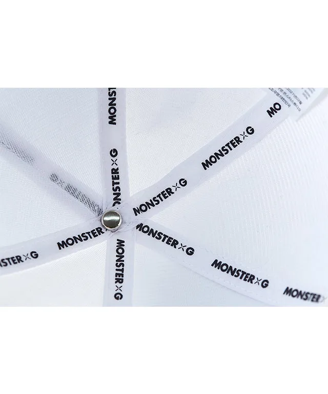 Monster G Golf & Daily Women's Ball Cap White