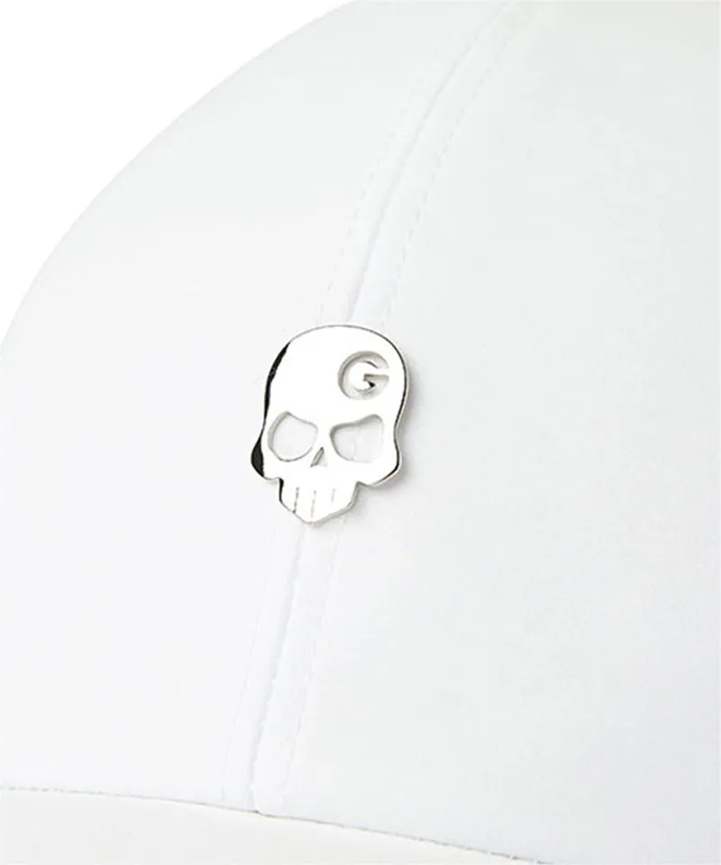 Monster G Mini Skull Ball Cap - White