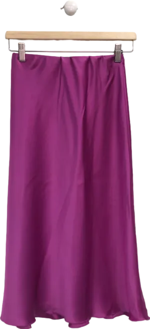 Nanushka Purple Midi Skirt UK XS