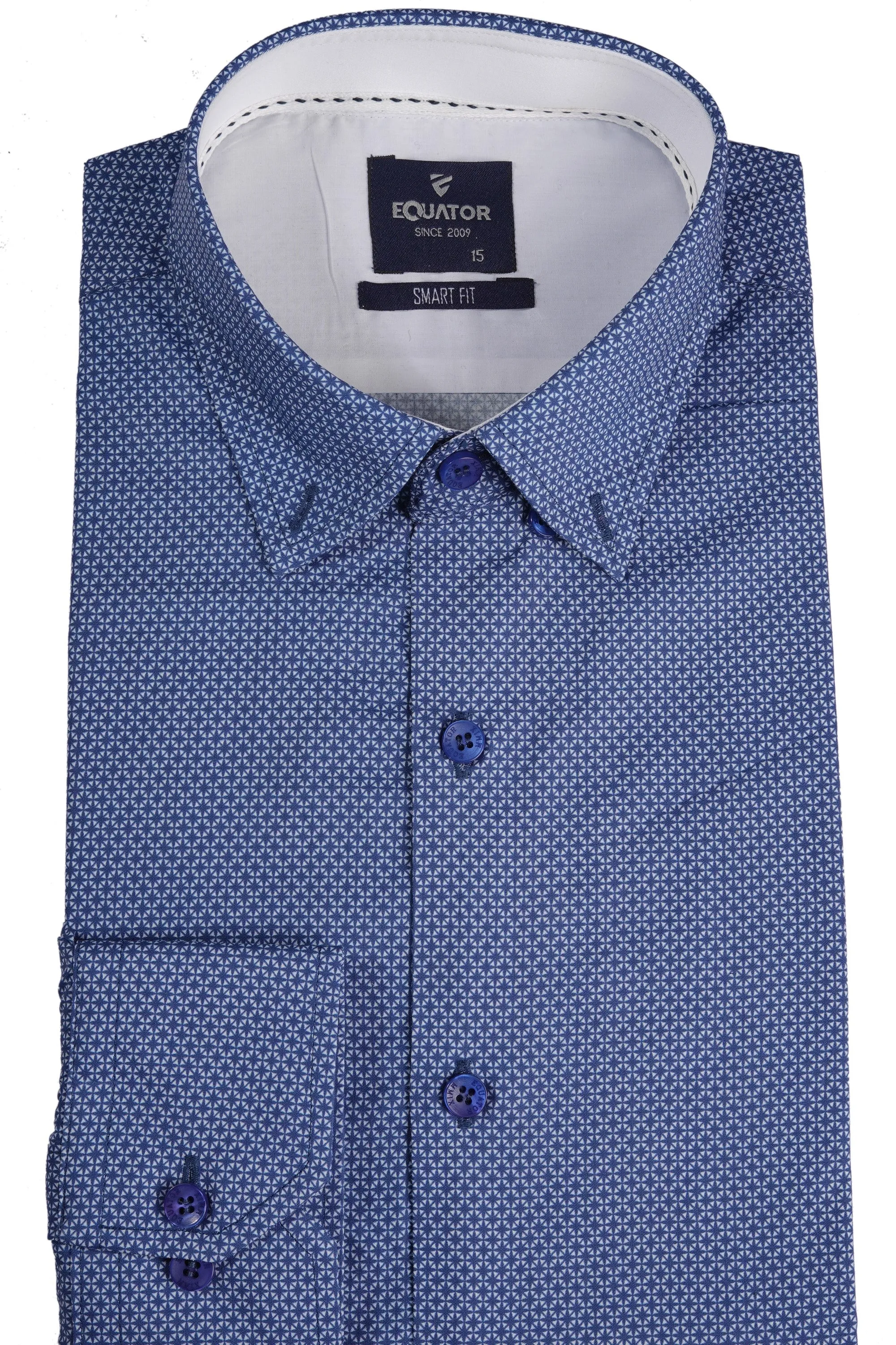 Navy Semi-Formal Shirt