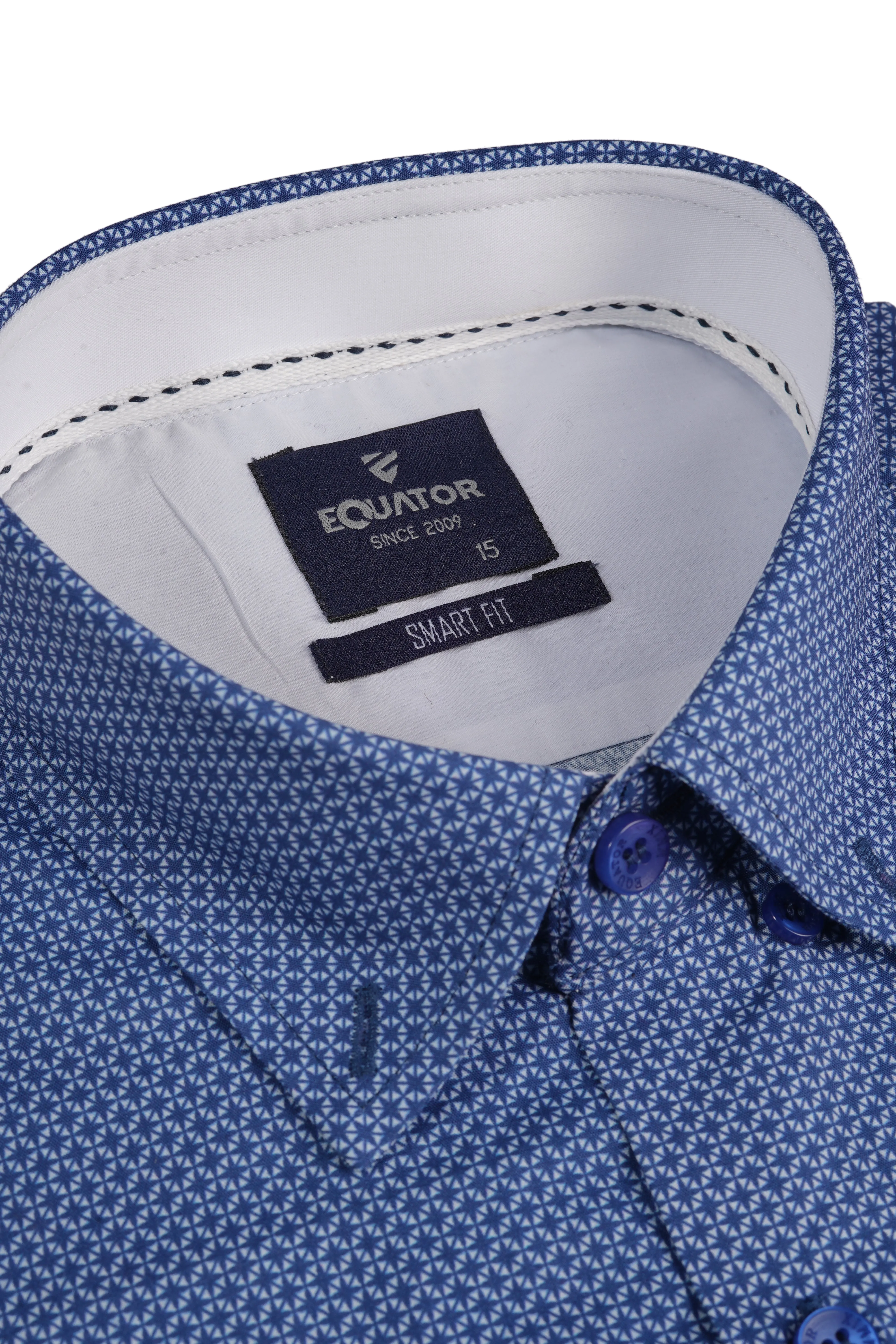 Navy Semi-Formal Shirt