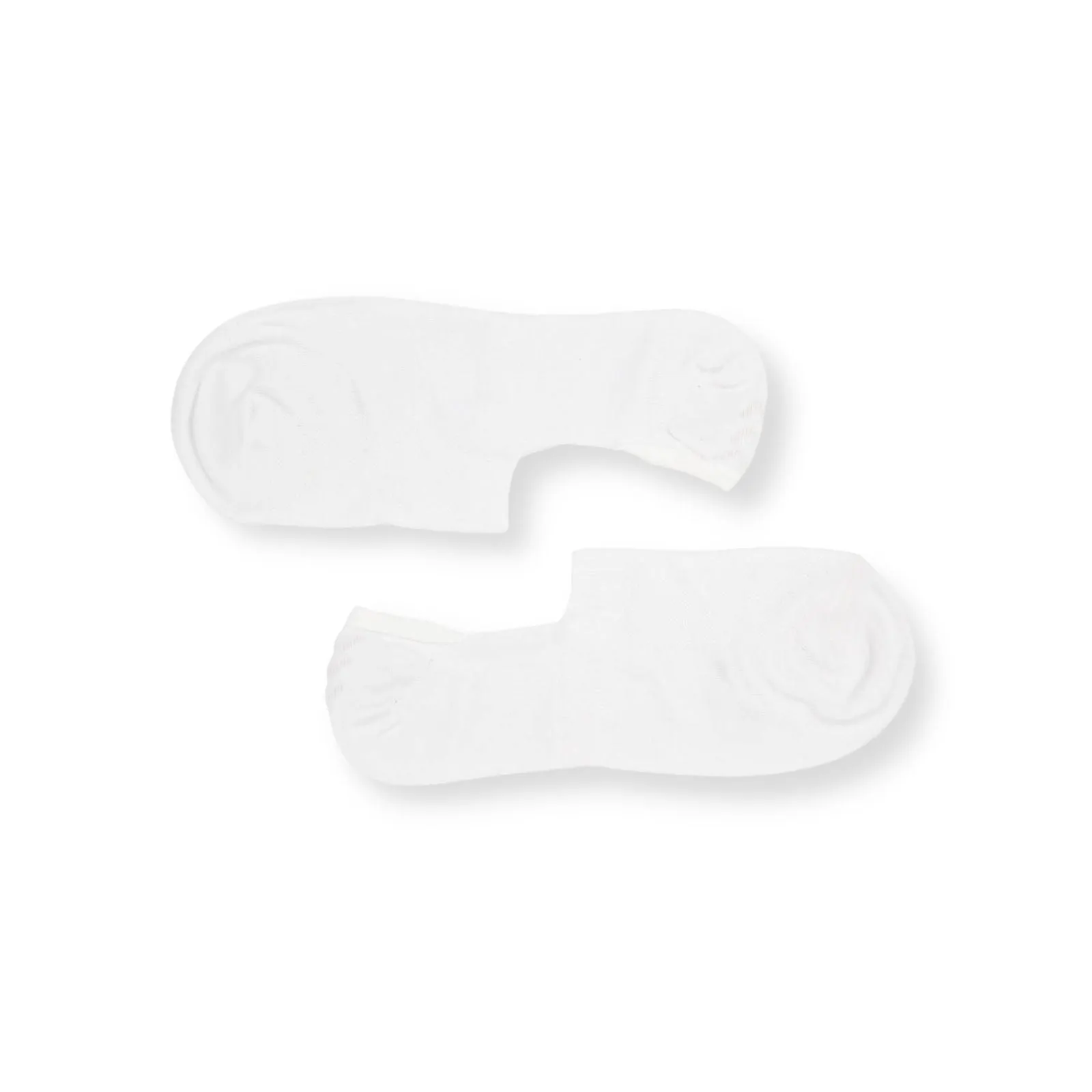 No Show 4 Pairs Non Slip Heel Socks