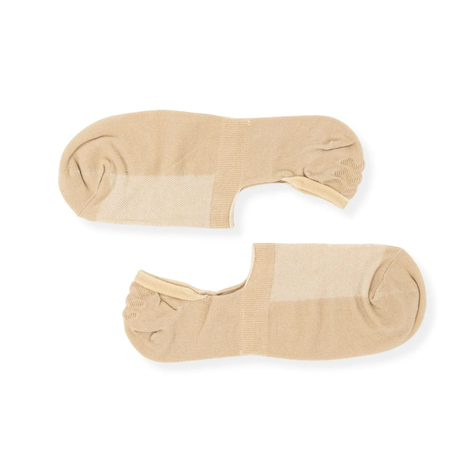 No Show 4 Pairs Non Slip Heel Socks