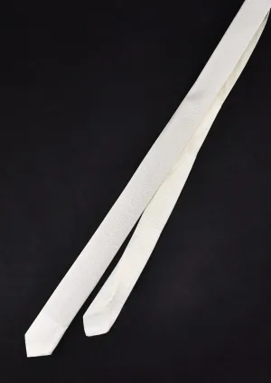 NOS 1960s Textued Cream Tie