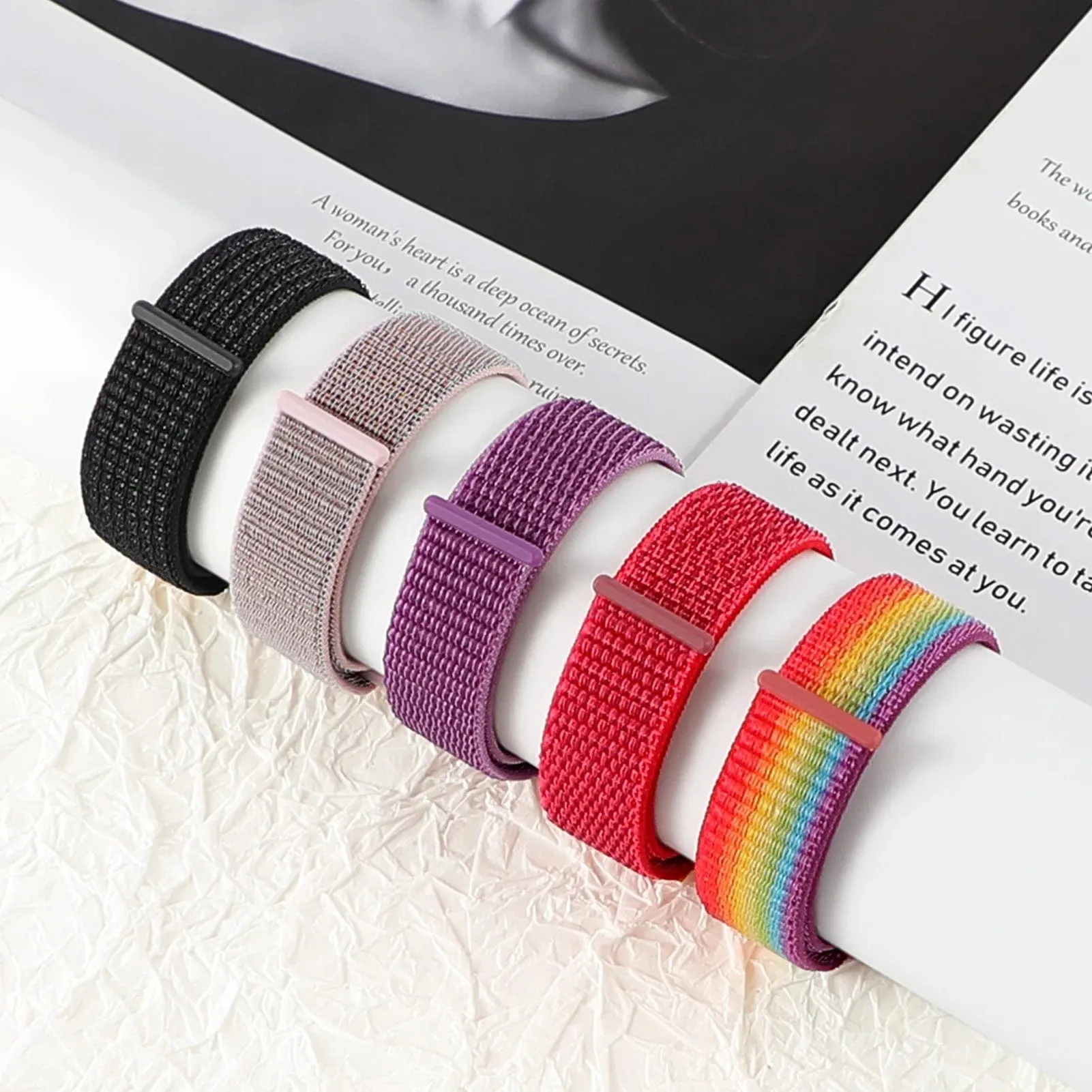 Nylon Sports Watch Band For Samsung Fit 3