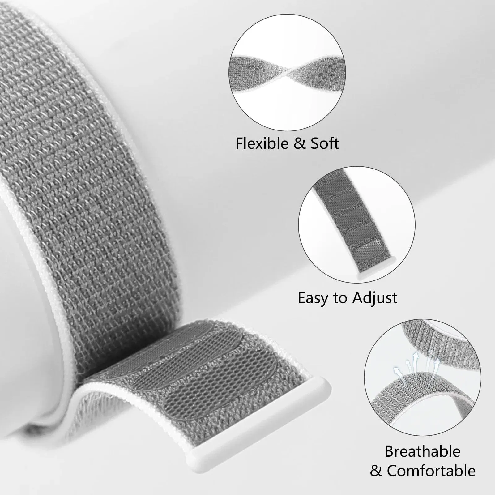 Nylon Sports Watch Band For Samsung Fit 3
