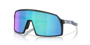 Oakley Sutro S Fathom Collection Sport Sunglasses (Matte Black/Prizm Sapphire)