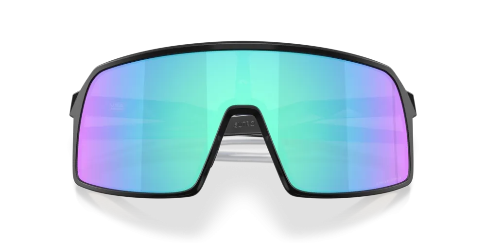 Oakley Sutro S Fathom Collection Sport Sunglasses (Matte Black/Prizm Sapphire)
