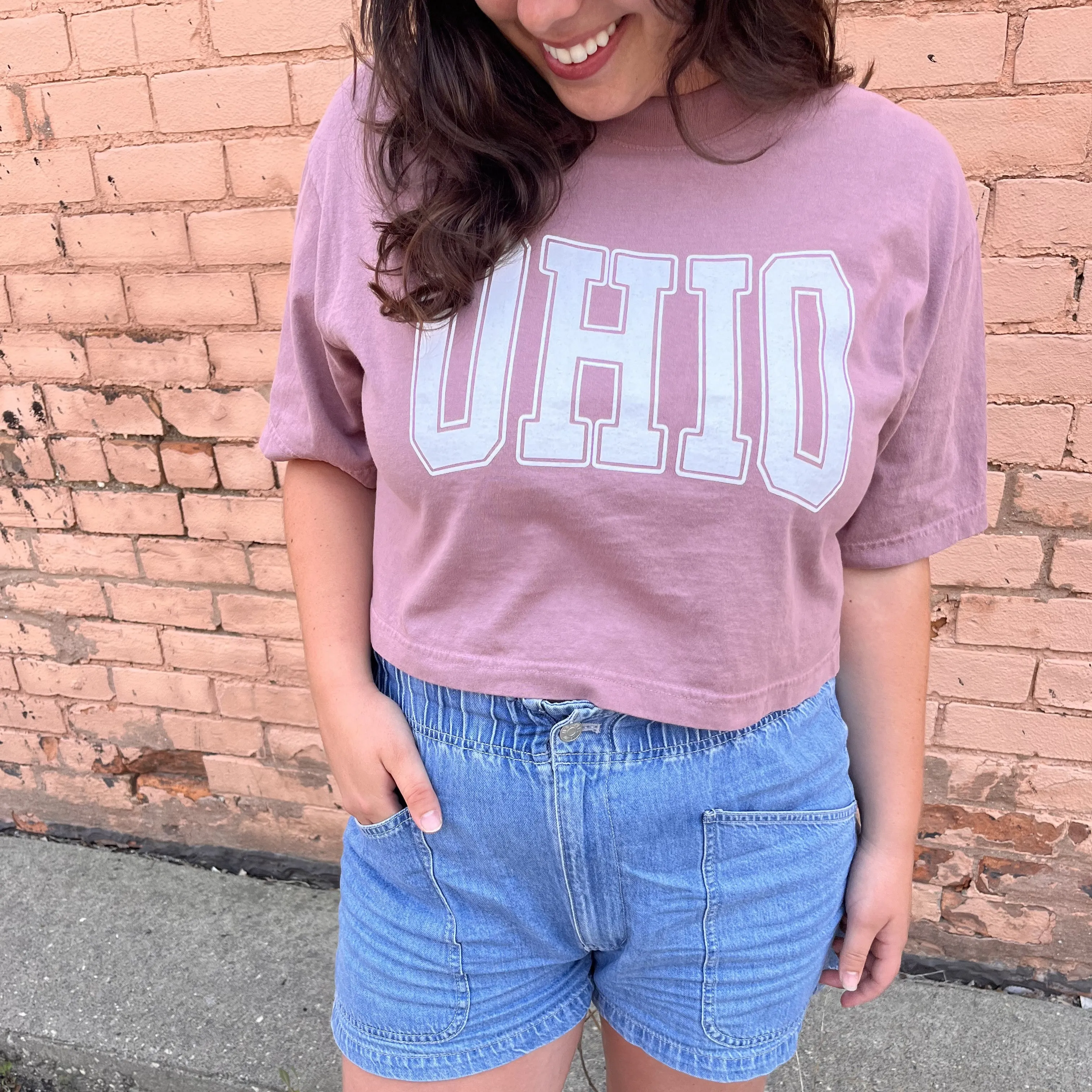 Ohio Cropped Shirt
