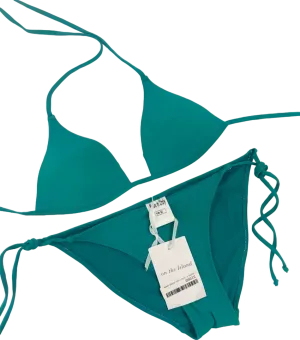 On the Island Green Bikini Set UK 10/12