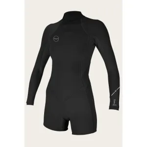 O'NEILL WMS BAHIA 2/1MM BACK ZIP BLACK