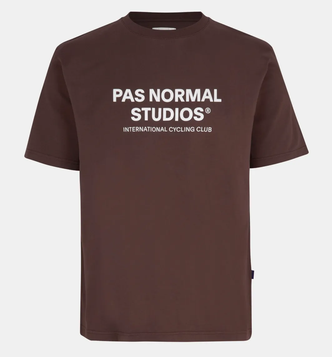 Pas Normal Studios - Off-Race T-Shirt - Deep Brown