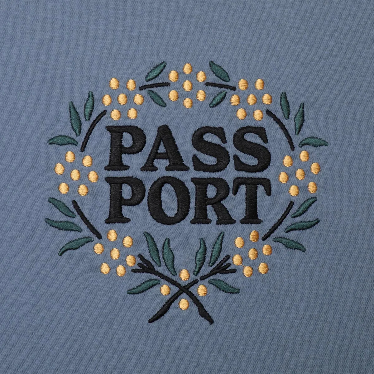 Pass~Port - Wattle Tee Stonewash Blue