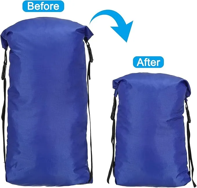 PATIKIL Compression Stuff Sack, Waterproof Sleeping Bag Storage Sack for Backpacking Camping