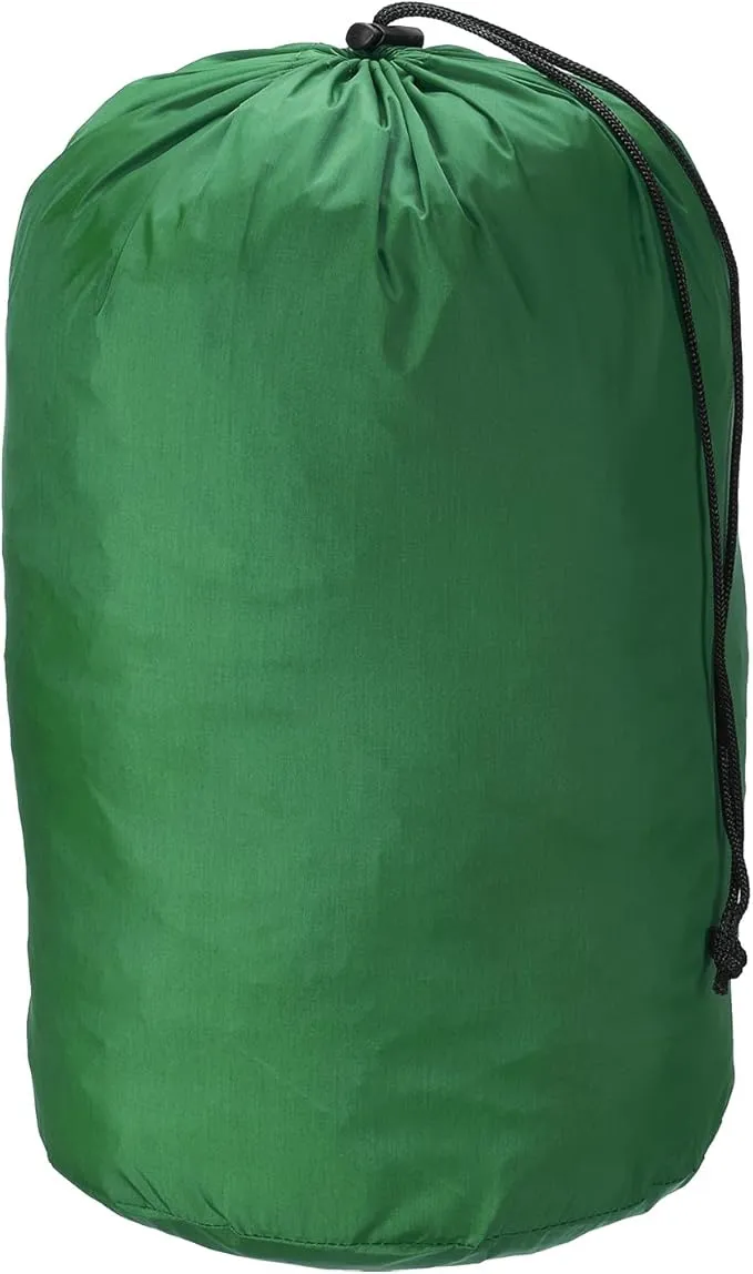 PATIKIL Stuff Sack, Waterproof Outdoor Storage Sack Portable Drawstring Dust Flap Bag for Backpacking