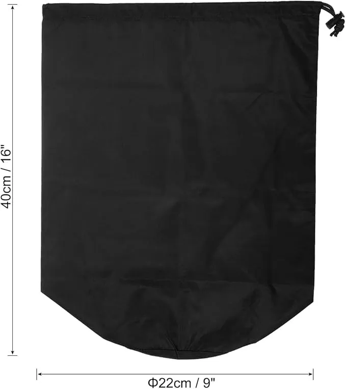 PATIKIL Stuff Sack, Waterproof Outdoor Storage Sack Portable Drawstring Dust Flap Bag