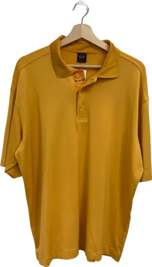 Paul & Shark Yellow Microclima Polo Shirt UK L