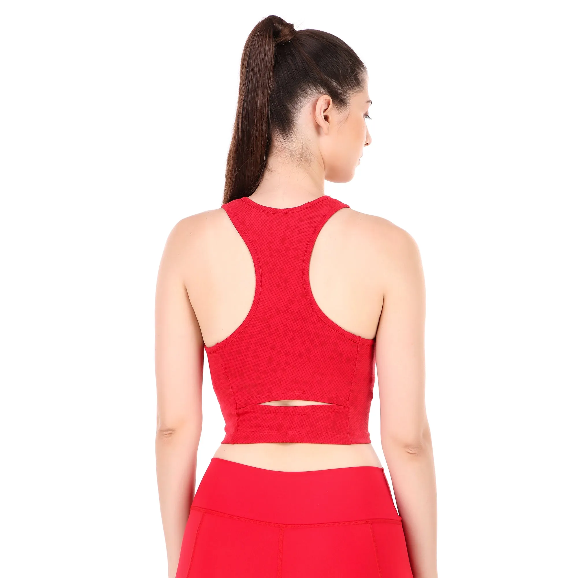Performance Sports Bra (Red Dots)