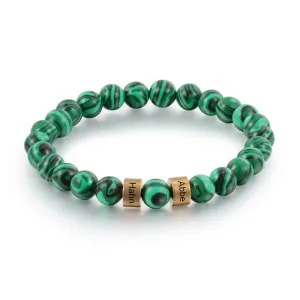 Personalized 2 Namea Engraving Bracelet For Men