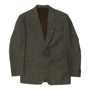 Pierre Cardin Blazer Jacket | Vintage Mens Grey High End Designer Suit VTG