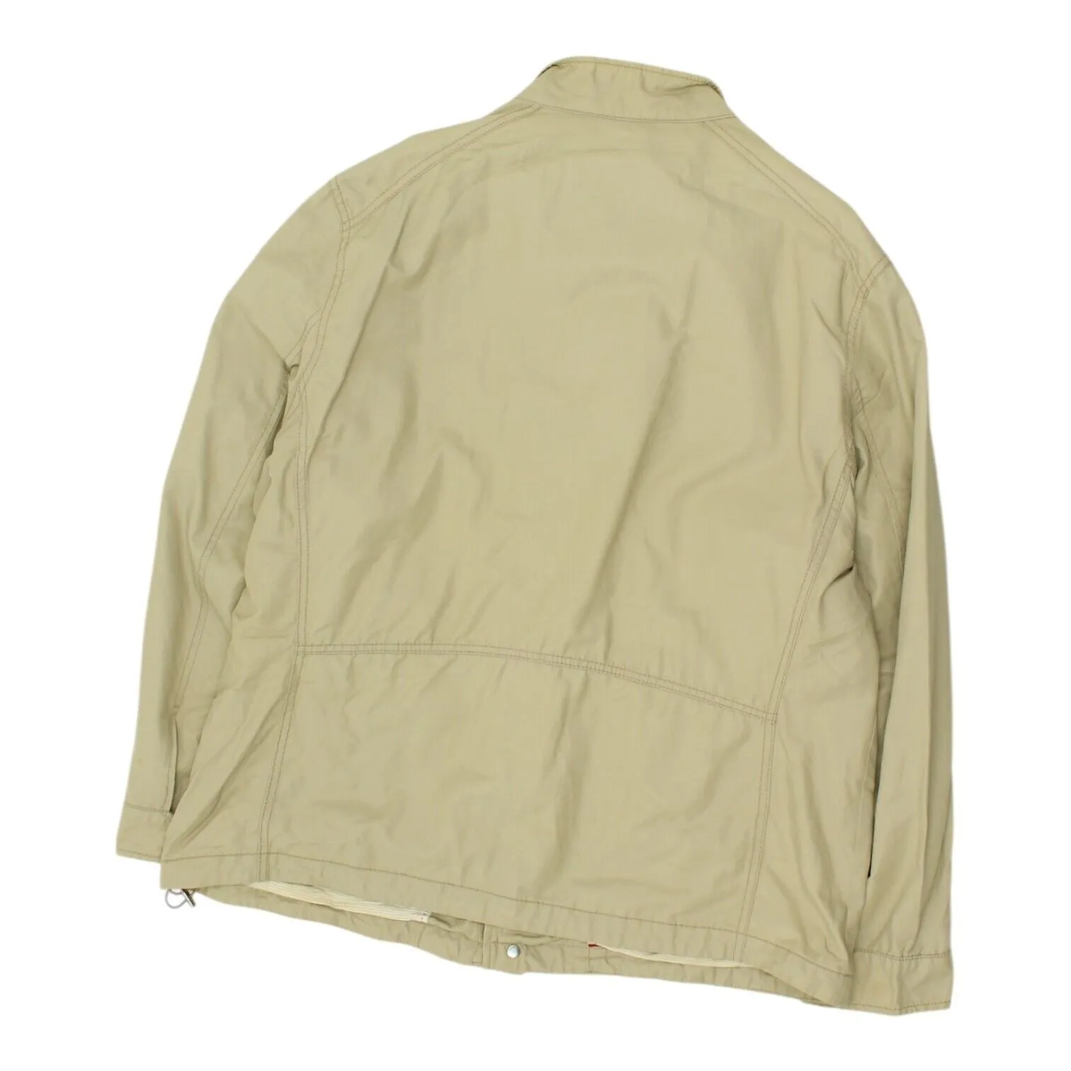 Pierre Cardin Mens Beige Bomber Jacket | Vintage High End Designer VTG